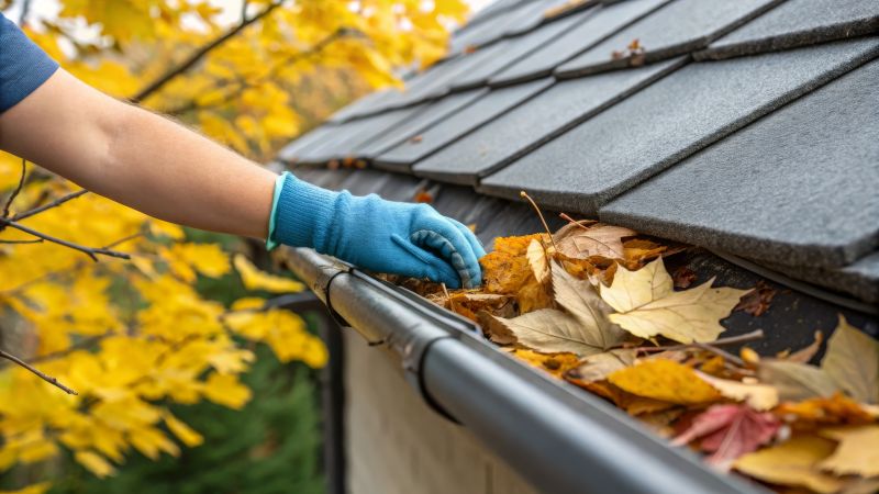 Fall Gutter Cover Preparation